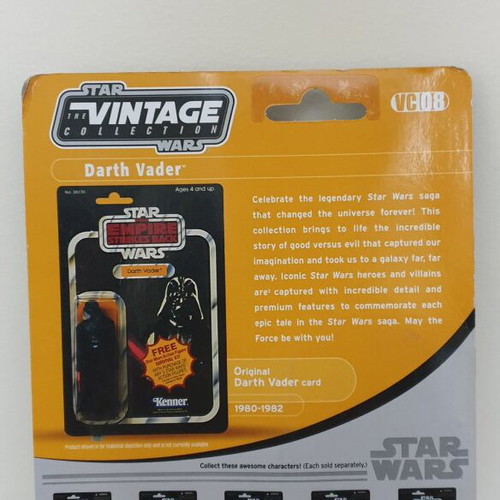 Star Wars Darth Vader Vintage Collection Hasbro new 2010