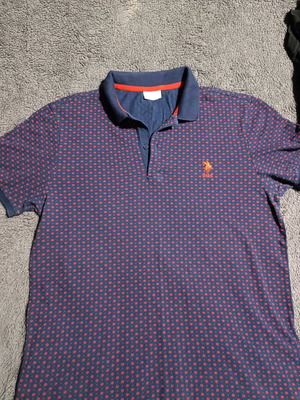 Μπλουζάκι U.S. Polo Assn. με κοντό μανίκι, μέγεθος M, σαν καινούργιο, μπλε