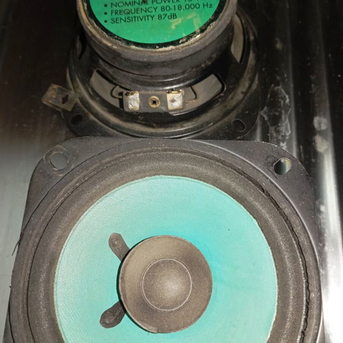 Speakers used, pack of 5 including tweeter