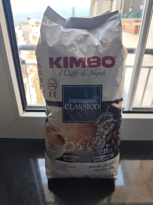 Kimbo Espresso Classico Coffee Beans 1kg new