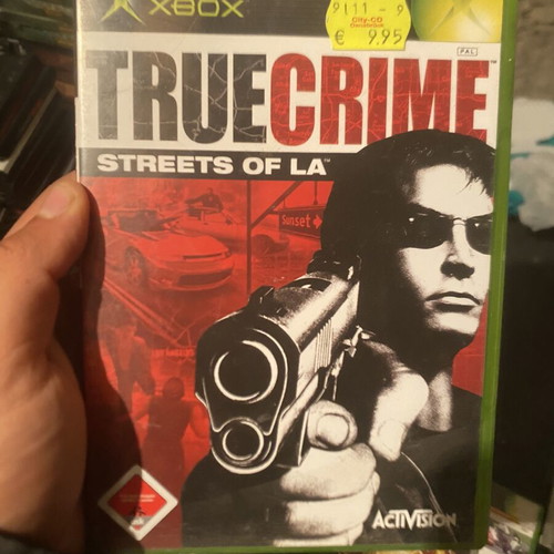 True Crime Streets of LA Xbox original game