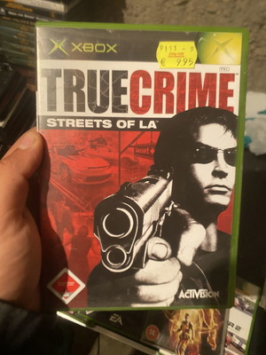 True Crime Streets of LA Xbox original game