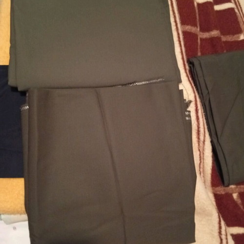 Khaki fabrics pack of five, new, durable for multiple uses