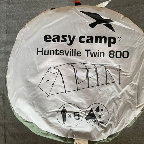 Easy Camp Huntsville Twin 800 Tent new, 8-person, 4 rooms