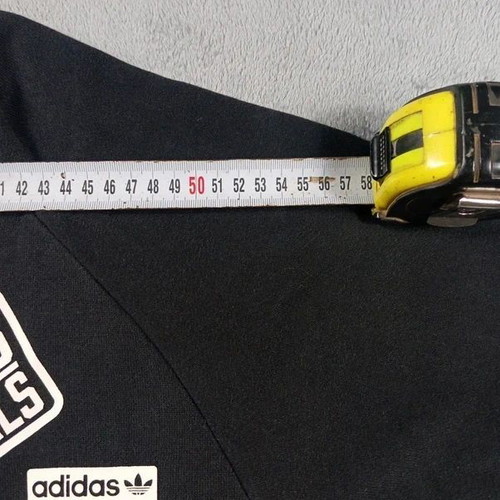 Adidas Originals Multi-Logo Graphic Sweatshirt size L like new, black and white