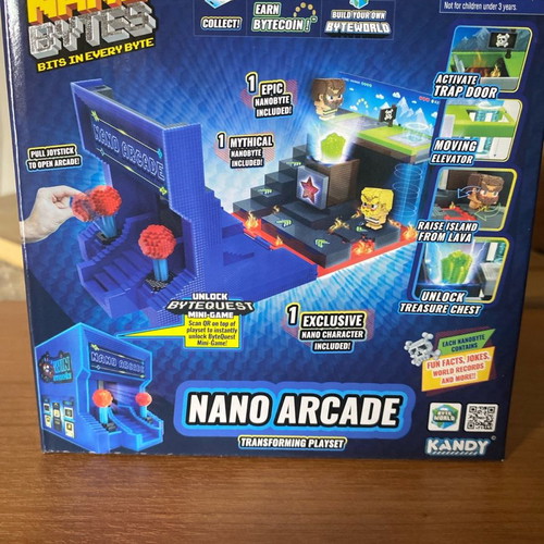 Nano Bytes Arcade console children's new sealed box