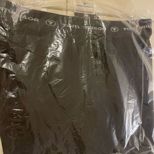 Tom Tailor boxer shorts new set of two in sizes M and L black