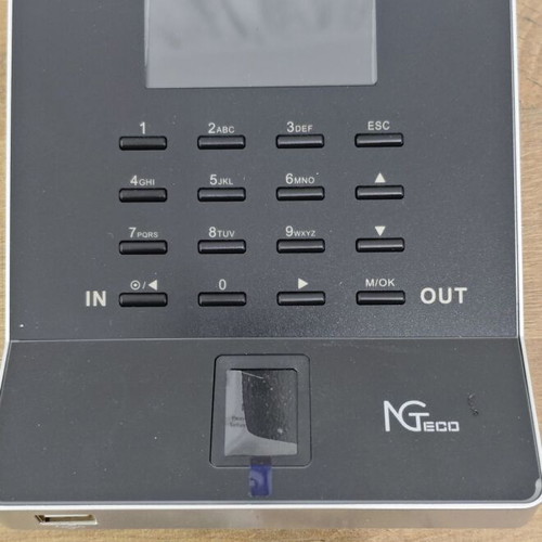 NGTeco Time Clock W2 Fingerprint Attendance Terminal new