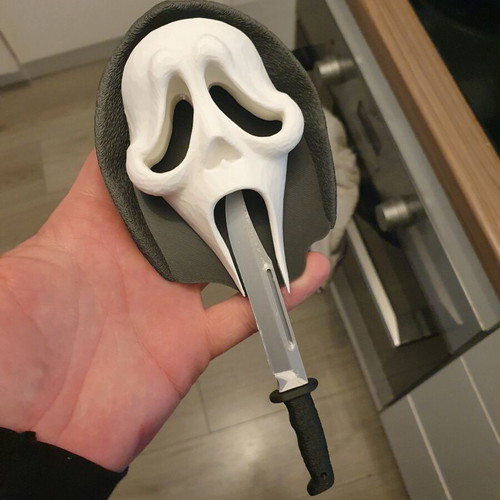 Scream door knocker like new