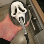 Scream door knocker like new