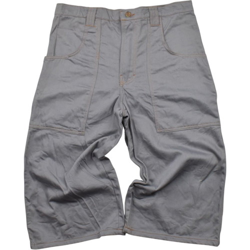 Vintage y2k Baggy Denim Shorts Grey Rap Skate Style used
