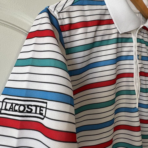 Lacoste polo shirt like new, size M, white