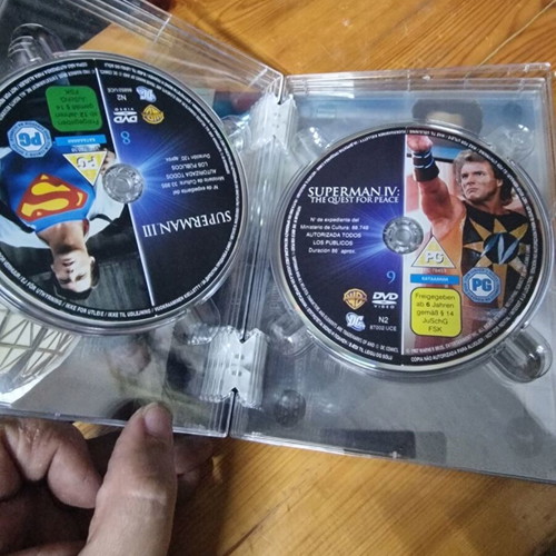 Superman Ultimate Collectors Edition DVD like new with Greek subtitles