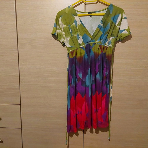 Colorful summer dress Size Medium like new