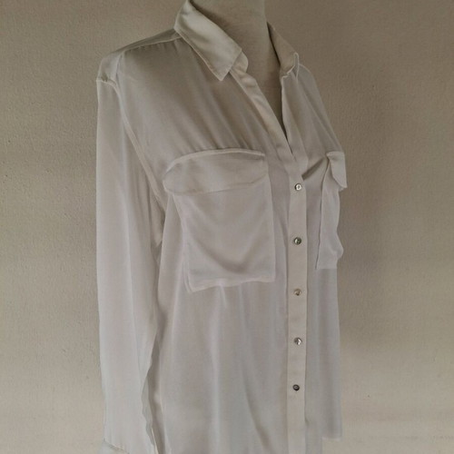 Zara shirt used, white, size L