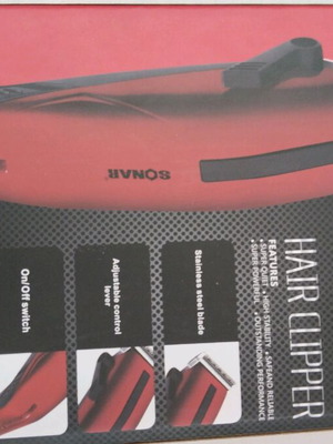 Sonar hair clipper new for hair, beard and body