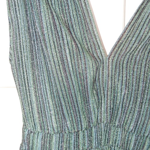 Lurex dress with elastic waist small like new JusTop