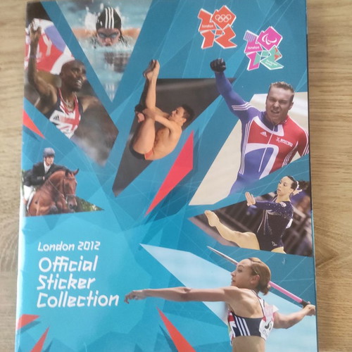 Panini album Olympic Games 2012 London used