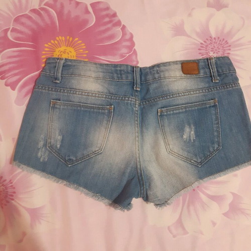 Zara denim shorts like new, blue turquoise
