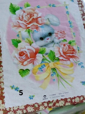 Vintage stationery cover used