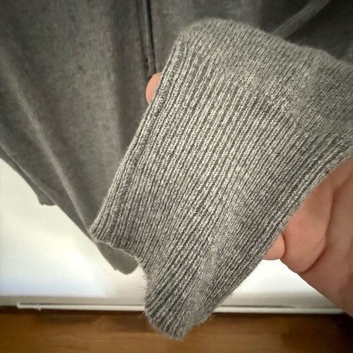Zara long cardigan like new, gray, size XS