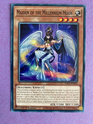 Yu-Gi-Oh! Card Maiden of the Millennium Moon like new