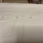 Set of two vintage 40s/50s handmade embroidered pillowcases used