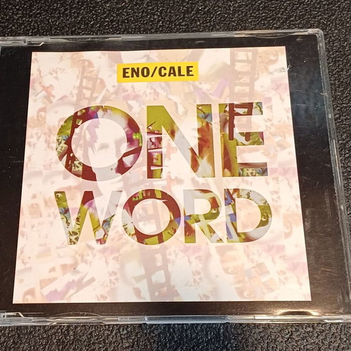 Brian Eno & John Cale One Word CD used, electronic music