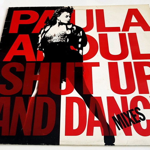 Paula Abdul Shut Up And Dance vinyl record like new