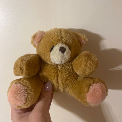 Brown plush teddy bear like new