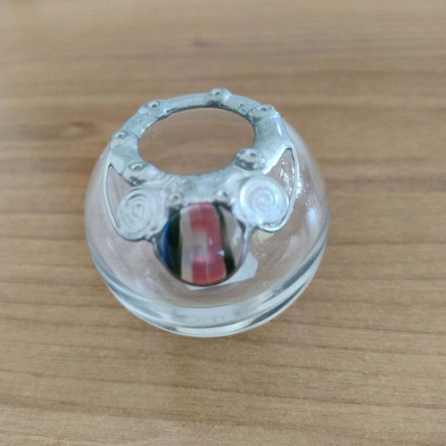 Glass table decoration like new