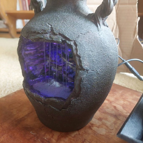 Feng Shui decorative pot fountain height 23 cm like new