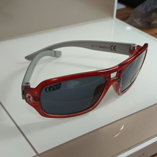 Action Man kids sunglasses new, for ages up to 7, silver and red