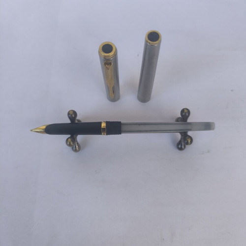 Parker pen used, stainless steel, made in France