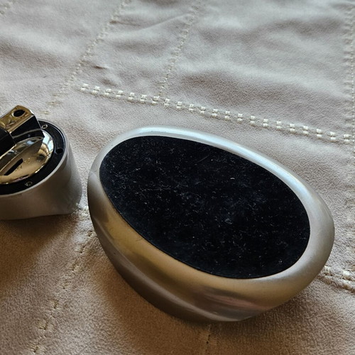 Vintage hat-shaped lighter, iron