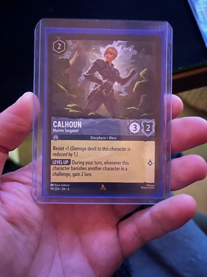 Calhoun collectible card new, no foil, mint