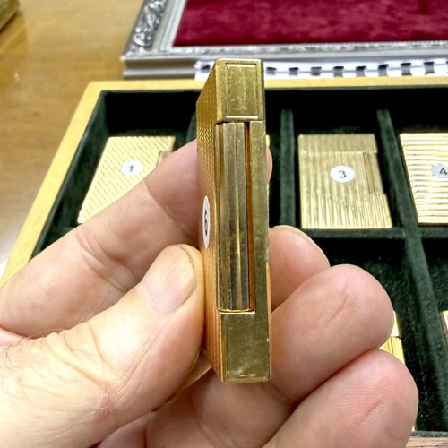 DuPont N6 Slim Gold Lighter like new