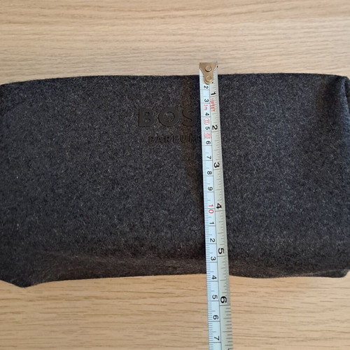 Hugo Boss toiletry bag gray new