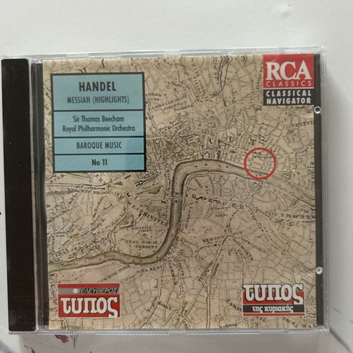 Handel classical music CD like new