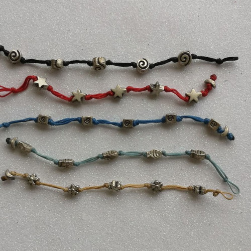 Summer bracelets like new, set of 5 pieces