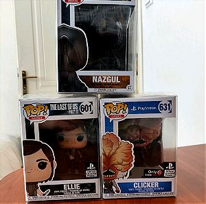 Funko Pops The Last of Us Lord of the Rings