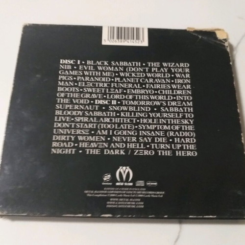 The Best of Black Sabbath 2-CD set used, metal genre