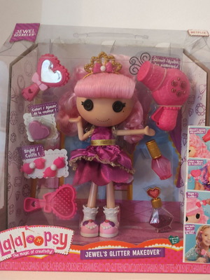 Giochi Preziosi Lalaloopsy Κούκλα Jewel's Glitter Makeover Hair Style Καινούργια