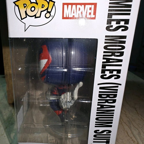 Funko Pop! Marvel Miles Morales (Vibranium Suit) 1565 Winter Convention 2025 Exclusive new