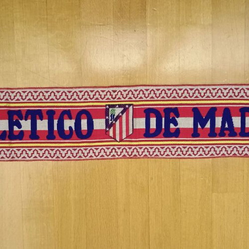 Atletico Madrid scarf 90s new, official product