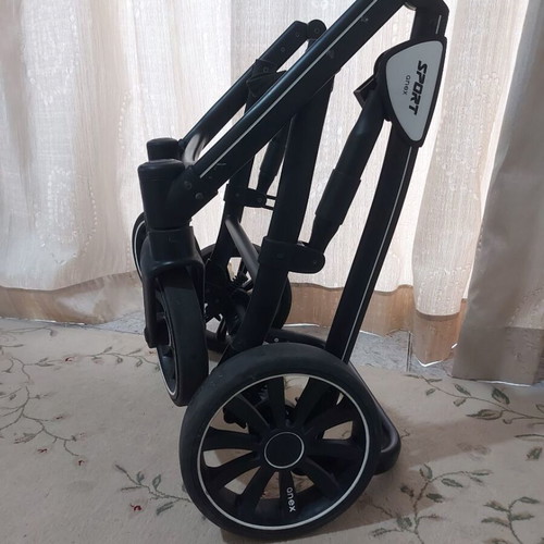Anex Sport Deluxe Foxy stroller with car seat used