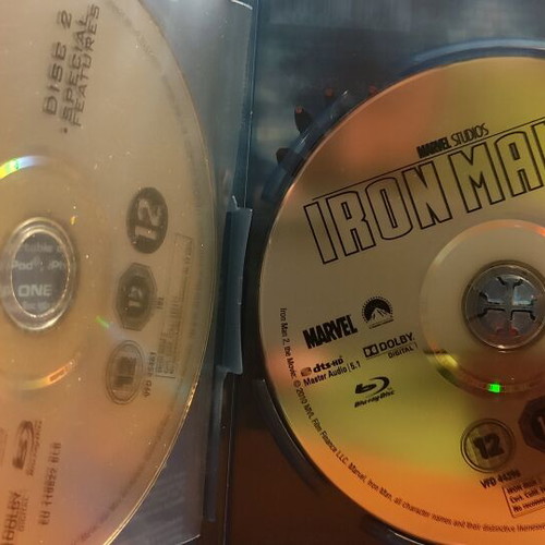 Iron Man 2 Blu-Ray used with English subtitles