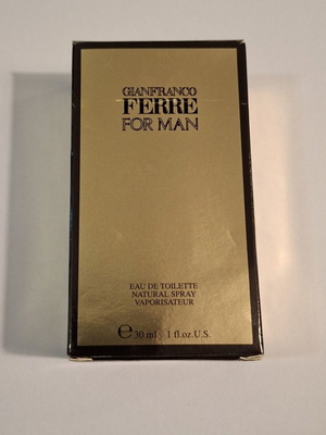 Gianfranco Ferré For Man Eau de Toilette 30ml σαν καινούργιο