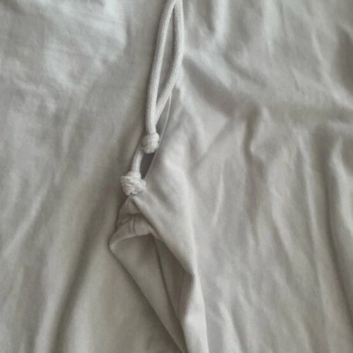 Zara baggy sweatpants, white, size S