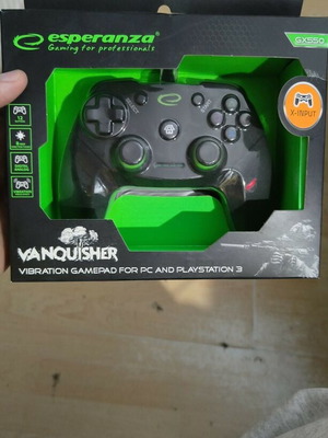 Χειριστήριο Esperanza GX550 Vanquisher για PC και PlayStation 3 καινούργιο
